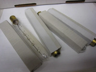 (4) REAL  FEIT ELECTRIC 20T61/2/DC-130 PHILIPS 20T6-1/2DC CLEAR TUBE EXIT BULBS - Image 1 of 4