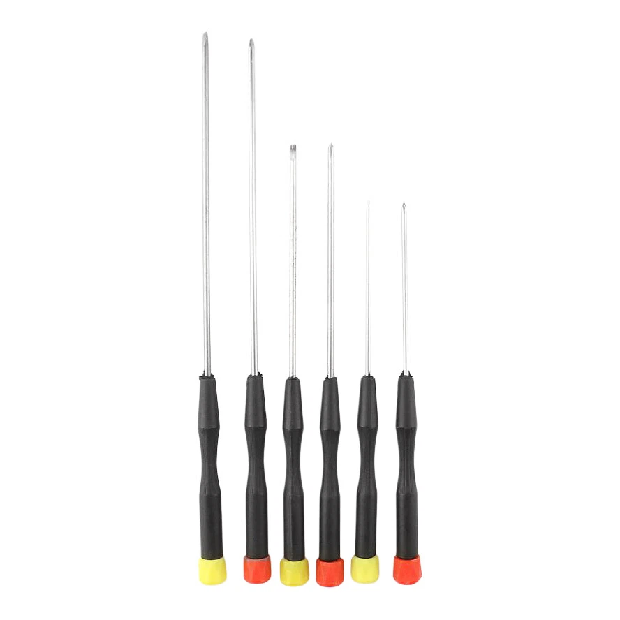 6 pc. Extra Long Screwdriver Set- Slotted Phillips Tool - Image 1 of 1
