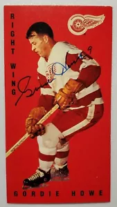 1994 PARKHURST TALL BOYS #46 GORDIE HOWE AUTOGRAPHED-JSA-FREE USA SHIP - Picture 1 of 2