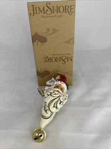 Jim Shore Heartwood Creek 2010 Santa Dangle Bell Hanging Ornament Brand New Box - Picture 1 of 4