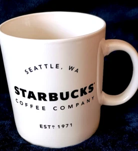 Starbucks JUMBO Large Coffee Mug 28oz - Seattle, WA EST 1971 - Picture 1 of 4