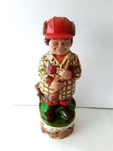 Vintage 1970's Alberta's Molds Hunter "Anti Freeze" Liquor Decanter 11.5" Tall - Picture 1 of 3