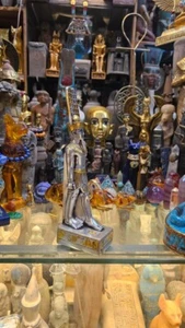 Altar Estatua de Dios AMÓN-RA (dios del sol) de pie con su corona. - Imagen 1 de 4