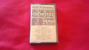 Great Performances Grieg: Piano Concerto Saint Saens Piano Concerto No. 2 Cass. - Picture 1 of 2