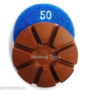 3” Metal Bond Diamond Polishing Pad for Concrete Floor – 50 Grit - Picture 1 of 2