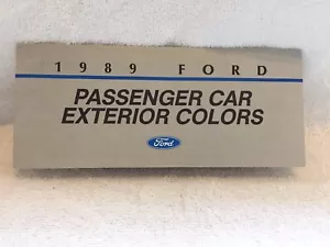 Ford 1989 coche de pasajeros colores exteriores nuevo de lote antiguo"" Mustang Ford Thunderbird festiva - Imagen 1 de 3