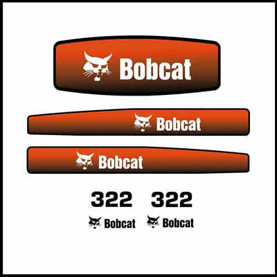 Bobcat 322 Sticker Decal Kit For Mini Excavator • 85.27£