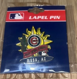 Chicago Cubs Mesa AZ pin Sun Cactus 🌵 ☀️ 2022 Spring Training - Picture 1 of 2