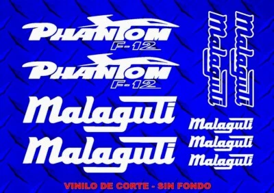 Kit Adhesivos MALAGUTI PHANTOM F12 sticker decal autocollant, adesivi, pegatina