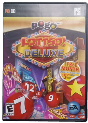 Lottso Deluxe, Pogo, PC, Video Game, 2007, Match, Scratch, and Win, EA Sports - Image 1 of 4