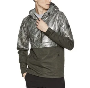 Under Armour Herren UA Hybrid Anorak Windbreaker 1/2 Reißverschluss Jacke L 1320709 Neu $ 120 - Bild 1 von 3