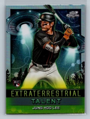 2024 Topps Chrome Cosmic Jung Hoo Lee Extraterrestrial Talent - Image 1 of 2