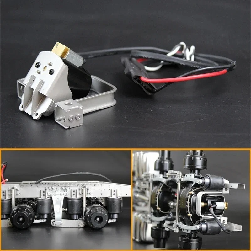 RC Truck Power Lifting Device 1/14 Trailer Tipper Car DIY Parts For Tamiya Benz - Image 1 of 4
