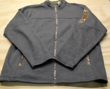 Realtree 100% Polyester Full Zippered Front Light Jacket Men"s XL
