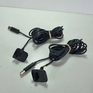 X2 Per XBOX 360 Controller Wireless Cavo di Ricarica Cavo USB - Controlla Foto - Foto 1 di 12