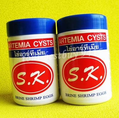 BEST Quaility 100g. Artemia Cysts Bine Shrimp Egg Pet Fish New Hatched Killifish - Image 1 of 4