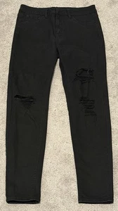 Wild Fable Damen schwarz Distressed hoher Bund Skinny Jeans Größe 6 - Bild 1 von 12