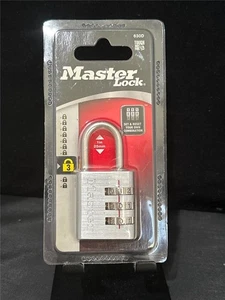 Master Lock 630D 1-3/16" Set Ihr eigenes Zahlenschloss NEU - Bild 1 von 2