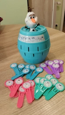 Pop Up Olaf Spiel  Geschicklichkeitsspiel fr Kinder ab 4 Jahren  Tomy  - Bild 1 von 2