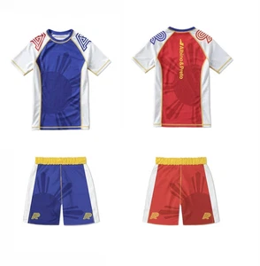 Albino and Preto SABONG Rash Guard SS Loose Short No Gi Kimono - Picture 1 of 5