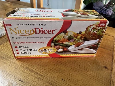 Original JML Nicer Dicer with Two Cutters and Storage Jars In Original Box VGC - Image 1 of 4