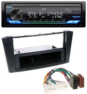 JVC Bluetooth DAB USB MP3 Autoradio für Toyota Avensis T25 (2003-2009) - Bild 1 von 8
