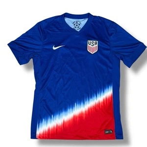 Nike Dri Fit USMNT 2024/25 Away Medium Blu Maglia da Calcio Uomo (FJ4277-417) M - Foto 1 di 12