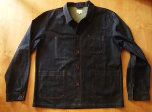 GANT talla XL Hombres Abrigos Jeans Denim Indigo Azul NUEVO - Imagen 1 de 14