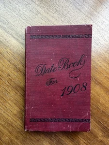 1908 California Ford Driver's Hunting Fishing Travel Handwritten Diary Journal - Picture 1 of 9