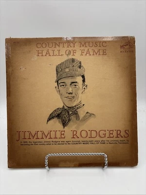 Jimmie Rodgers-Country Music Hall Of Fame-Folk RCA Victor LPM 2531 1962 LP VG+/F - Image 1 of 4