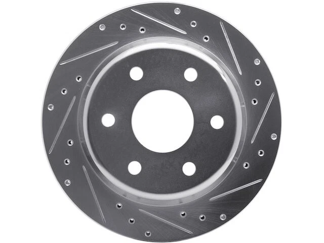 Rotor de freio traseiro direito para 2003-2014 GMC Savana 1500 2004 2005 2006 2007 JP366NK - Imagem 1 de 1