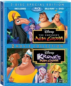 The Emperor's New Groove / Kronk's New Groove (Three-Disc (Blu-ray) (US IMPORT) - Picture 1 of 2
