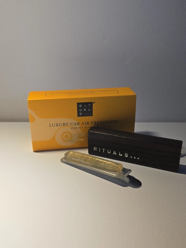 Rituals Mehr Car Air Freshener. Holder And 2 Refills.Sweet Orange And Cedar Wood - Image 1 of 1