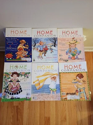 1997 COMPLETE VOLUME 1, Mary Engelbreit's Home Companion 6 Issues w/Paper Dolls - Image 1 of 4