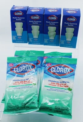 Assorted Cleaners-Clorox Disinfecting Wipes and Clorox Multipurpose Refill - Image 1 of 2