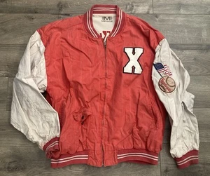 Vintage 90s Mirage Cuban Giants Negro League Baseball Reversible Jacket XL vtg - Picture 1 of 14