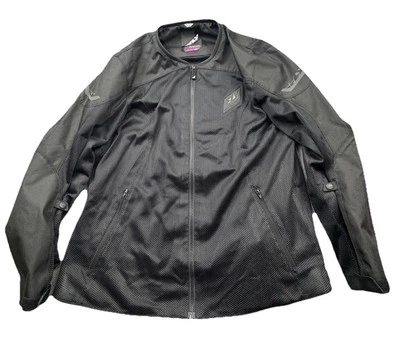 Chaqueta negra acolchada Fly Racing Flux Air Mesh Namdinh para mujer 3X Foto 1 de 4