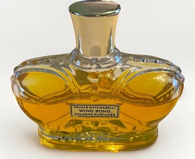 De colección Beloved Cologne Perfumee Prince Matchabelli Wind Song 4 fl oz 50% Completo Foto 1 de 3