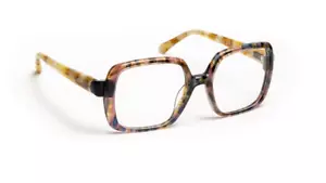 NEW J.F. REY BOZ JF1548 COLOR 2000 BLUE PANTHER PINK 51/18/138 DESIGNER FRAMES - Picture 1 of 2