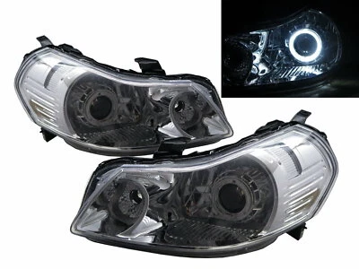 SX4 MK1 07-13 4D/5D Guide LED Angel-Eye Projector Headlight CH US for SUZUKI LHD - Image 1 of 4