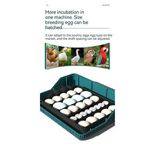 25 Eggs Egg Incubator for Hatching Egg Full Automatic Turning Duck Chicken Egg