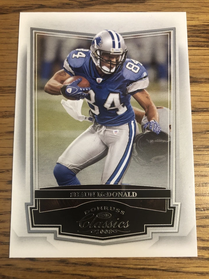 Shaun McDonald 2008 Donruss Classics Lions Card #35   *1358* - Image 1 of 1