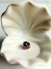 Patriotic Flag Heart Tie Tack 