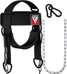 Head Harness by RDX, Gym, Workout Equipment, Weight Training, Neck Strengthener - Picture 1 of 6
