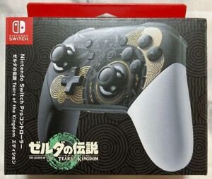Nintendo Switch Pro Controller The Legend of Zelda Tears of the Kingdom Japan