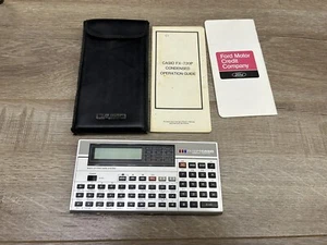 Casio FX-720P Personal Computer Vintage Ford Red Carpet Programmable Calculator - Picture 1 of 15
