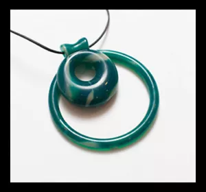 Dr.Bloom's - Combo Bracelet and New Circle Necklace Turquoise Beach - Picture 1 of 1
