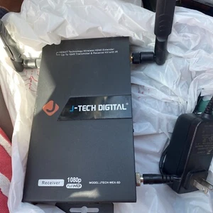 J-Tech Digital HDbitT Series Wireless HDMI Extender - 164 Ft Transmitter & Recvr - Picture 1 of 5