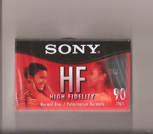SONY HF Blank Cassette 90 Min New Sealed Package - Picture 1 of 2