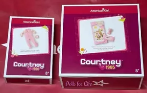 Juego de saco de dormir y pijama AMERICAN GIRL COURTNEY STRAWBERRY SHORTCAKE NUEVO 🍰 - Imagen 1 de 6